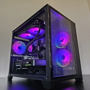 HIGH END GAMING PC RYZEN 5 RTX 5060 16GB RAM 1TB M.2 SSD DESKTOP COMPUTER - Picture 1 of 8