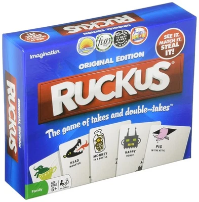 Ruckus Fast Paced Card Game For 2 To 5 Players Ages 5 And Up Family Fun Game - Image 1 of 3