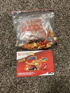 Pokemon Mega Construx Charmander Evolution Figures Set - Picture 1 of 1