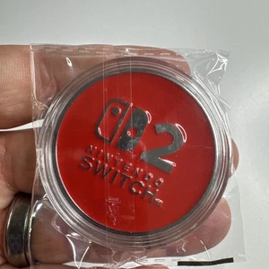 Nintendo Switch 2 Best Buy Commemorative Coin Midnight Launch Release Sealed New - Picture 1 of 4