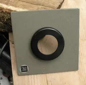 original Sinar Norma 11mm top hat lens board panel for compur copal 1 , 14cm sq - Picture 1 of 3