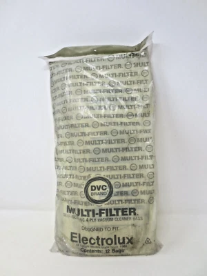 Electrolux Upright Multi-Filter Self-Sealing 4 Ply Vacuum Cleaner Bags -QTY 12 - Image 1 of 4