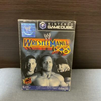 Nintendo 2002 WRESTLE MANIA X8 Nintendo GameCube GC Used Fighting from Japan GC  - Image 1 of 4