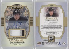 2019 Stature Portrait Variant /33 Carl Grundstrom #148 RPA Rookie Patch Auto RC
