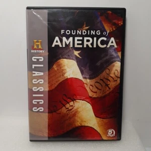 Founding of America 8 Dokumentarfilmsammlung gebraucht 5-DVD American History Kanal - Bild 1 von 9
