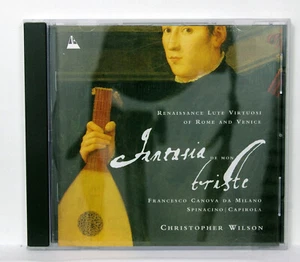 CHRISTOPHER WILSON Renaissance lute virtuosi of Rome & Venice METRONOME CD NM - Picture 1 of 2