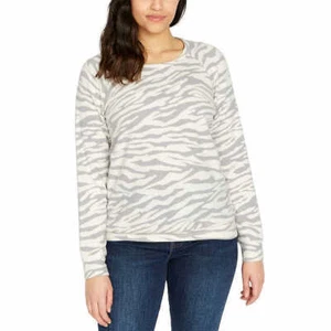 Buffalo Ladies’ Printed Cozy Top Color: White/XL - Picture 1 of 4