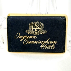 Vintage Ingram Cunningham Hotels Toilet Soap Bar Hotel Motel Travel Advertising - Picture 1 of 2