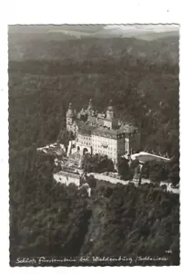 ältere AK, Schlesien, WALDENBURG, Schloss Fürstenstein, Popp Karte, 1960 - Bild 1 von 1