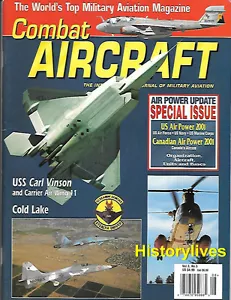 Combat Aircraft V3 N5 USS Carl Vinson Carrier Cold Lake US Navy USMC Canada - Picture 1 of 1