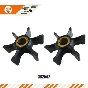 382547 para motor fueraborda OMC Johnson Evinrude 55-75 CV rueda x2 PCS - Imagen 1 de 9