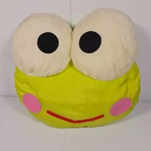 Vintage Sanrio Kero Kero Keroppi Head Parachute Plush Pillow 1998 Rare Large - Picture 1 of 3