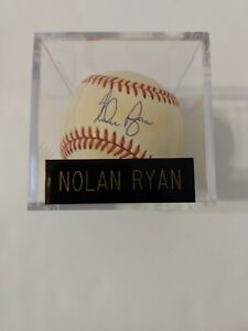 Nolan Ryan Signed MLB Baseball