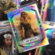 2022 Topps Finest Star Wars VICE ADMIRAL HOLDO Refractor #93