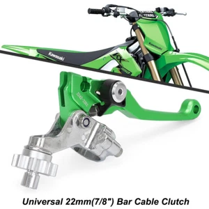 22mm 7/8" Handle Clutch Perch Lever For KAWASAKI KX 65 80 85 125 500 KX 250 450F - Picture 1 of 10