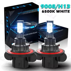 For Jeep Liberty 2008-2012 LED Headlight High/Low Beam Bulbs Combo Clear White - Bild 1 von 12