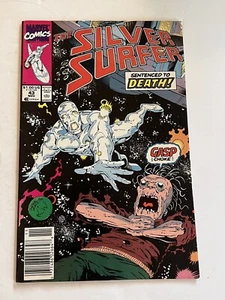 Silver Surfer Comic #43 Todesurteil 1987 Dynamo City Zeitungsstand - Bild 1 von 7