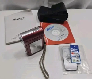 Vivitar DVR 550 5.0mp Handheld Recorder Camera W/ Case NO Battery Or SD Card  - Picture 1 of 11