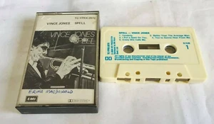 VINCE JONES Spell Original Music Audio Album Cassette Tape Free Post - Picture 1 of 3