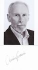JAMES FOX - Charlie and the Chocolate Factory - HAND  SIGNED CARD + PHOTOGRAPH.