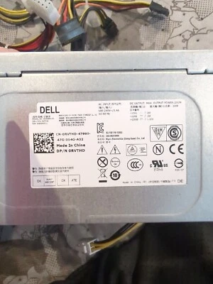 Dell Optiplex 3020 7020 9020 290W 8-PIN Power Supply PSU 0RVTHD RVTHD H290AM - Image 1 of 4