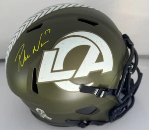 Rams Receiver PUKA NACUA Signed Full Size SALUTE Replica Speed Helmet AUTO - FAN - Picture 1 of 1
