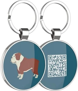 Pet ID Tags, Personalized Dog Tags, Custom Dog Tags, Unique Information Display - Picture 1 of 61