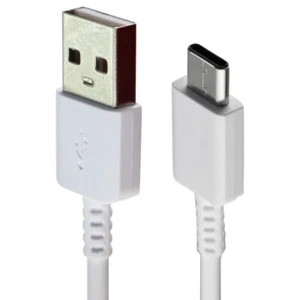 2 Pack Samsung 2.5' USB to USB-C (Type C) Charge/Sync Cable - White EP-DR140AWZ - Picture 1 of 1
