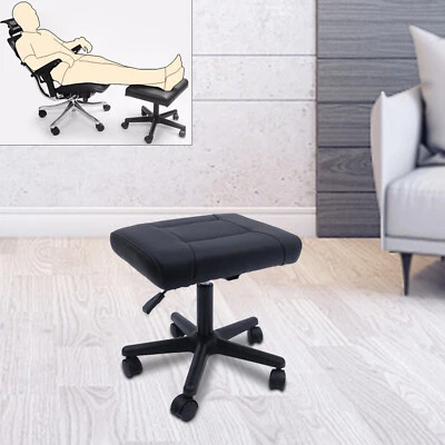 Office Foot Stool with Wheels, Height Adjustable Rolling Leg Rest Adjustable - Image 1 of 4