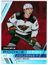 22/23 2022 UPPER DECK SYNERGY HOCKEY ROOKIE JOURNEY RED CARDS RJ-XX U-Pick List