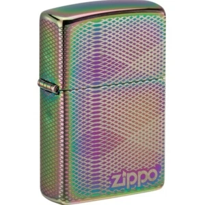 NEW ZIPPO ILLUSION LINE PATTERN PREMIUM PETROL LIGHTER DESIGN WINDPROOF Z49941 - Picture 1 of 4