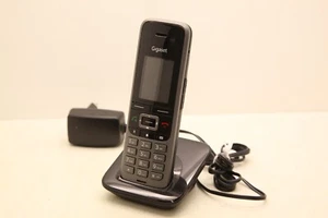Gigaset - S650H PRO - Cordless Phone - Black And Grey - Good Condition - Zdjęcie 1 z 3
