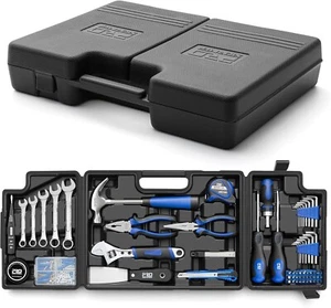 159-Piece Home Tool Set, General Household Tool kit with Storage Case - Picture 1 of 7