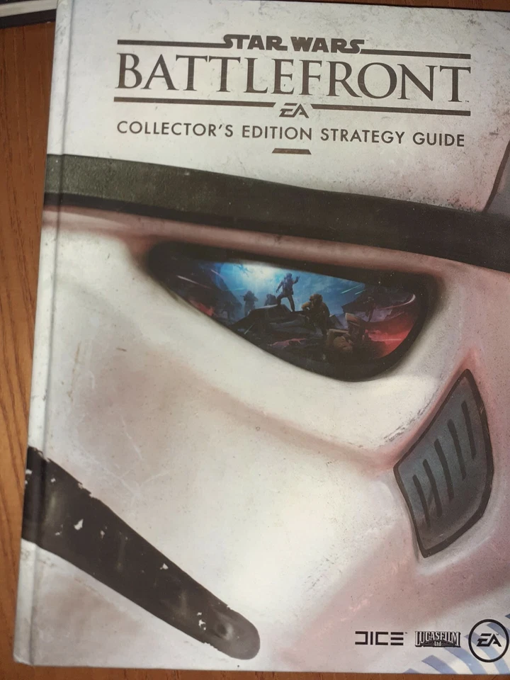Star Wars Battlefront Collectors Edition Strategy Guide Hardback Book & 4 Prints - Image 1 of 1