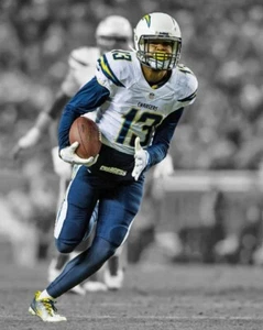 Los Angeles Chargers KEENAN ALLEN Glossy 8x10 Photo Print Football Poster - Picture 1 of 1