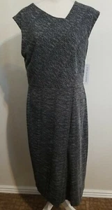 Emma & Michele Womens Sleeveless Knee Length Dress black Size 12 - Picture 1 of 11