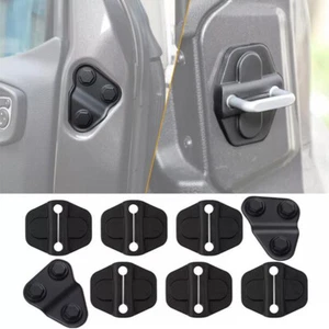 Juego de embellecedores de cubierta de cerradura de puerta y protector de tornillo para Jeep Wrangler JL JT 2018-2024 - Imagen 1 de 6