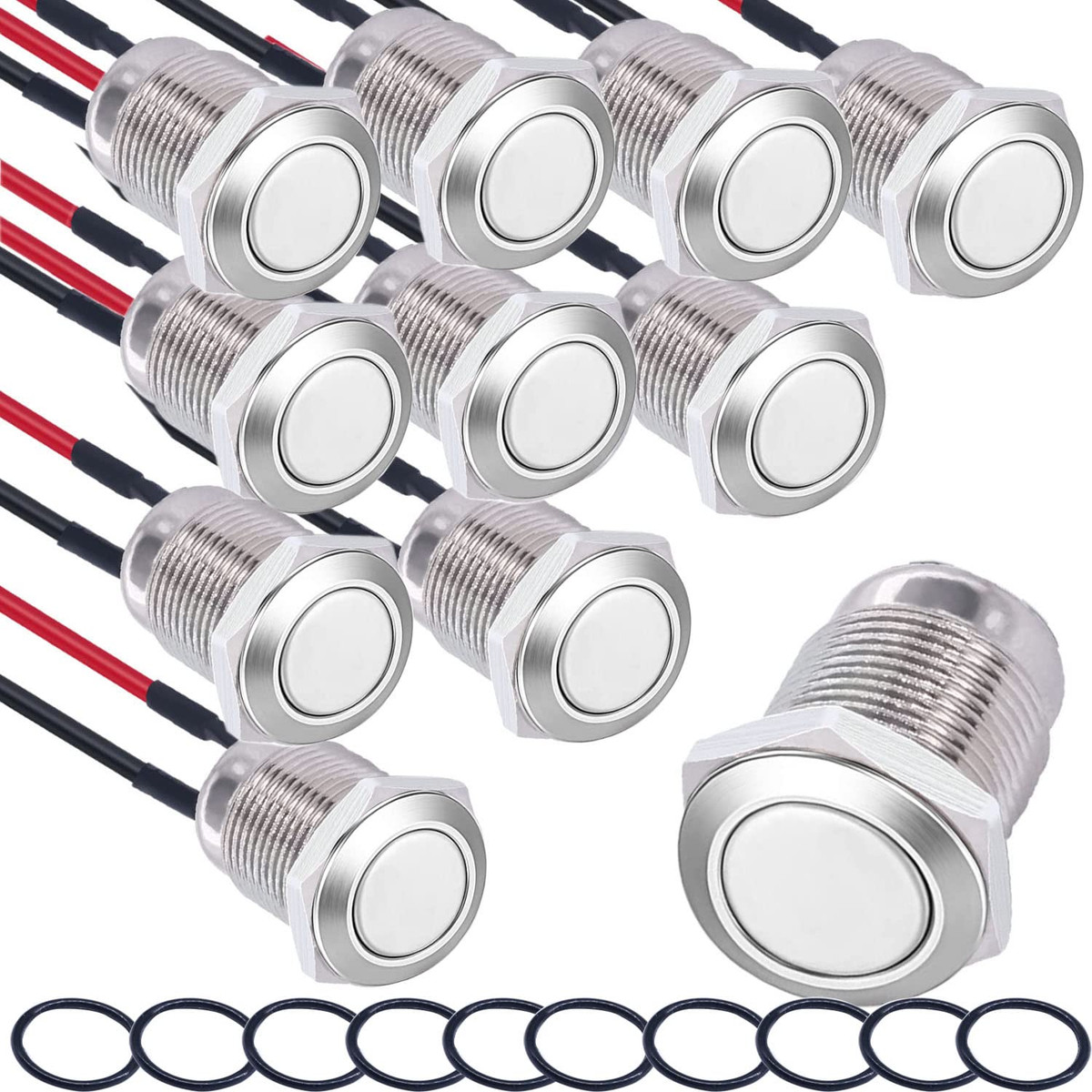 Interruttore A Pulsante AC220V/380V - 2 Pezzi Per Macchinari Industriali E Tessili - Foto 5