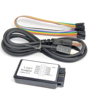 USB Logic Analyzer 24M 8CH Microcontroller ARM FPGA Debug Tool 24MHz, Z7W8 - Picture 1 of 5