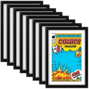 Geetery 8er Pack Comic Rahmen, UV-Schutz, Comic Bild Magazin Rahmen... - Bild 1 von 7