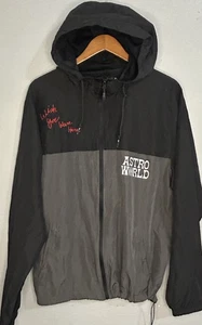 Astro World Travis Scott Tour Windbreaker Jacket Wish You Were Here Size XL - Picture 1 of 11