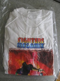 Vintage 90's Sega Saturn Fighters Megamix Game Promo Shirt New Sealed In Package