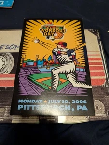 Vintage 2006, All-Star Workout Day/Homerun Derby Schedule Pittsburgh, PA - Picture 1 of 3