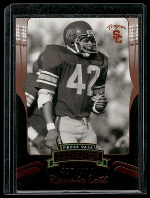 2006 Press Pass Legends #B86 Ronnie Lott Bronze #/999 - Image 1 of 2
