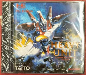 Heavy Unit PC Engine PCE HuCard Taito Japan Game Brand New Sealed