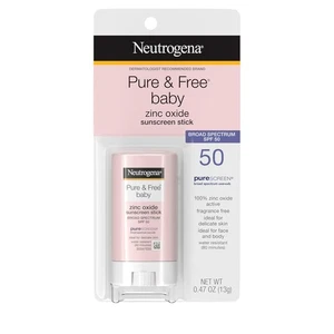 Neutrogena Pure & Free Baby Mineral Sunscreen Stick 0.47 Ounce (Pack of 1)  - Picture 1 of 6