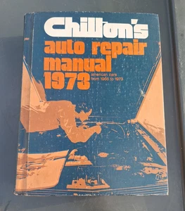 CHILTON'S AUTO MANUAL 1973 AMERICAN CARS 1966 - 1973 See video of Flip Through - Picture 1 of 11