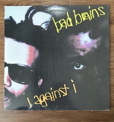 Bad Brains – I Against I (1986 US SST Press, Translucent Vinyl, w/ 3 Inserts) EX Foto 1 de 4