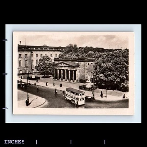 Vintage Foto STRAßENSZENE DOPPELDECKERBUS SOUVENIR DRUCK - Bild 1 von 2