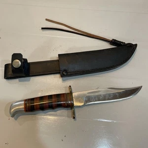 Seki Hattori Fixed Blade Knife w/ Sheath Rare Japan - Picture 1 of 8